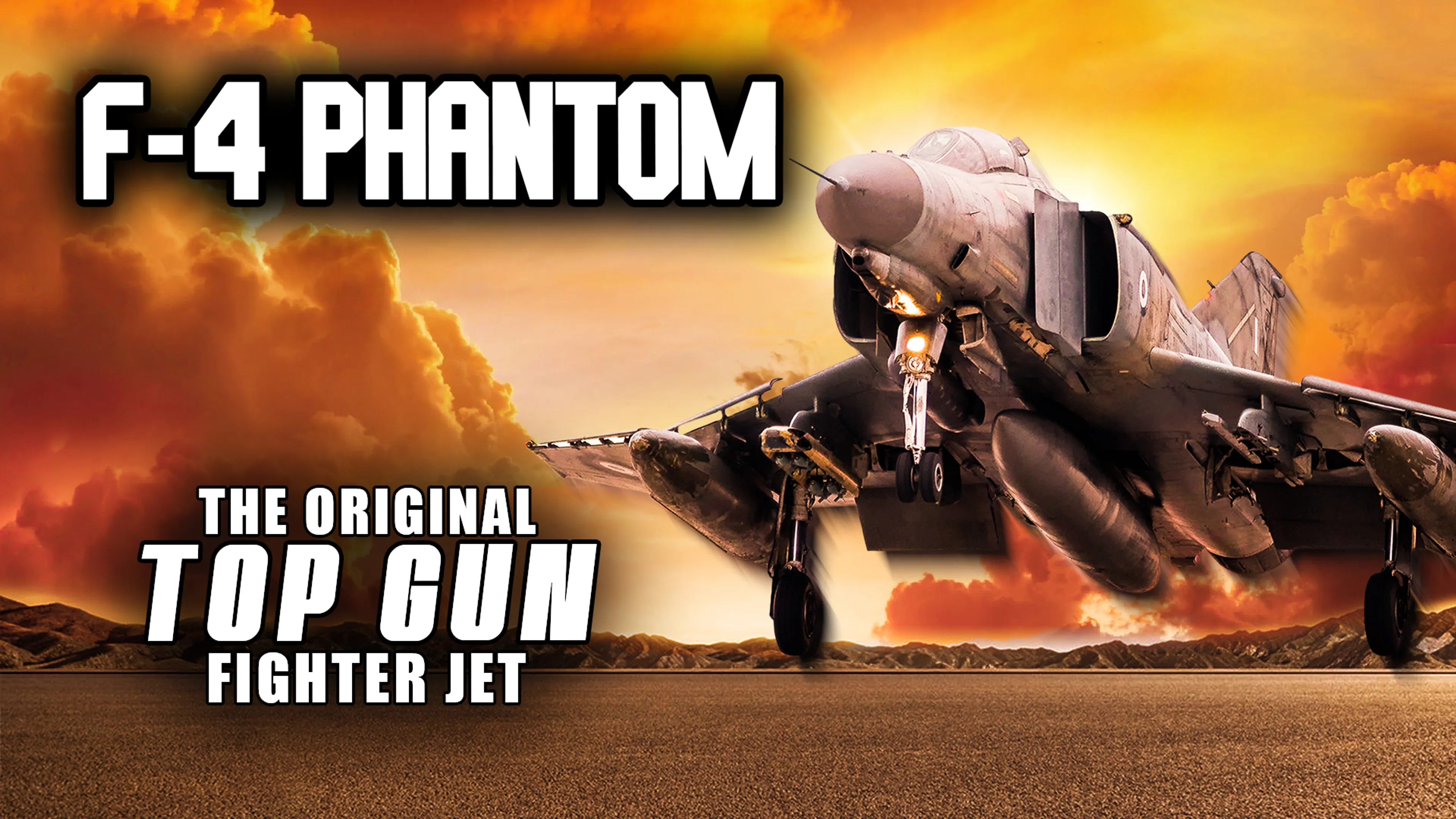 F-4 Phantom: The Original Top Gun Fighter Jet poster